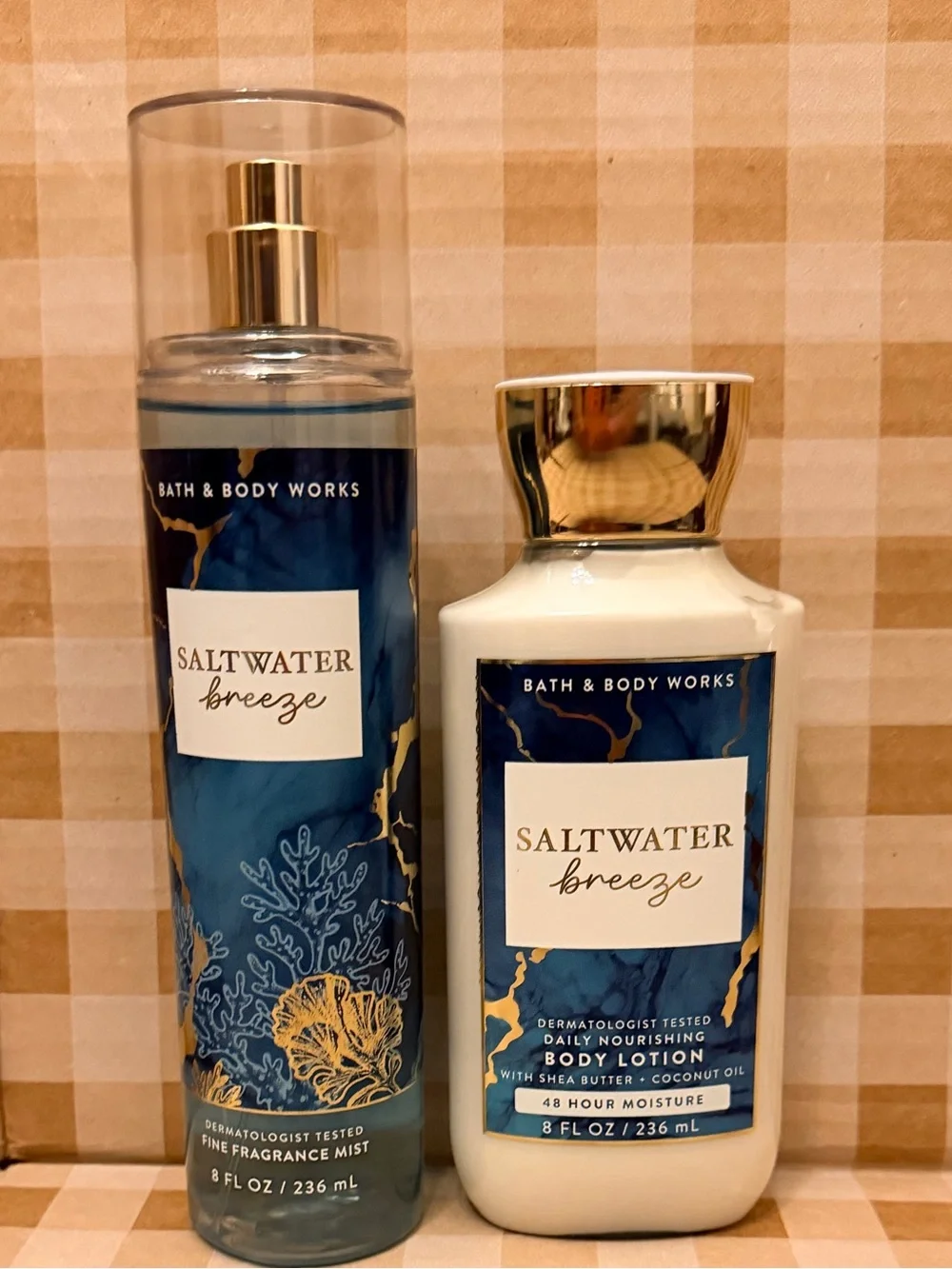 Bath & Body Works Saltwater Breeze Lotion & Fine Fragrance Mist